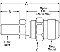 4900 Purge Valve Tube Adapter Line