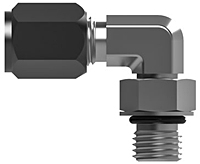 SAE flareless SAE straight thread elbow