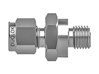 Tube fitting o-seal straight thread connector