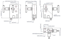 Direct Mount 2-Valves Manifold (Enclosure) Model-HM8292-2