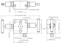 Direct Mount 2-Valves Manifold Model-HM8212-2