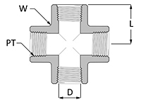 Pipe Cross