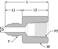 SAE 37 Flared Female Connector