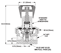 PR-7 Ultra High Flow Adjustable Single Stage Regulators - 2