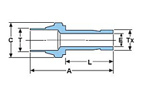 ReducingPortConnectorPCDimDraw