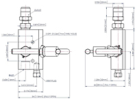 Remote Mount 2-Valves Manifold Model-HM82GAM8-2