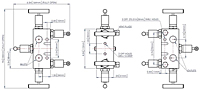 Remote Mount 5-Valves Manifold Model-HM8532-2