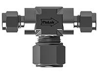 Tee Filter Fractional Tube Fitting
