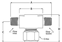 Tee Filter Male NPT