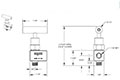 150 Series 1/8 in. Connection Size Mini Needle Valve with Soft Tip (151-MFAB) - 2