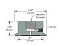 Type 12 Sanitary, Clamped-Style, American Society of Mechanical Engineers - Bioprocessing Equipment (ASME-BPE), Non-Replaceable Diaphragm Seals - 2