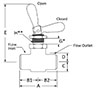 200 Toggle Valve Female NPT Line