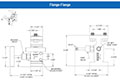 Flange-Flange Dimensions for 200002 Series Narrow Block and Bleed 2 Manifold Valves with Hard and Soft Seat