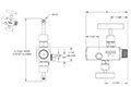 2070 Series 1/2 in. Connection Size Block and Bleed 2 Needle Valve with Hard Seat (2070-MFC)