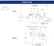 3010 Series 10,000 psi Rating Differential Pressure 3 Manifold Valve with Hard (3010-FFC)