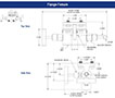 3510 Series Flange-Female, Steel Valve Type 0.375 in. Orifice Differential Pressure 3 Manifold Valve with Soft Seat (3510-MFC)