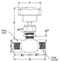 500 Metering Valve Male NPT