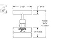 500 Series Standard Needle Valves with Soft Seat 1/4 in. Connection Size Standard Needle Valve with Soft Seat (502-FFC) - 2