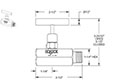 500 Series Standard Needle Valves with Soft Seat 1/4 in. Connection Size Standard Needle Valve with Soft Seat (502-MFC)