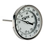 300 Series 5 in. Dial Size Industrial Type Bimetal Thermometer with External Reset (50-310-025-0/180-F)