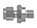 Tube fitting o-seal straight thread connector