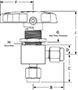 Ball valves- EB Series Series Angle Fractional Tube Fitting LINE