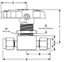 Ball valves- EB Series Series Fractional Tube Fitting LINE