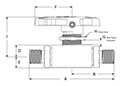 Ball Valve - FB Series Male ORFS Line