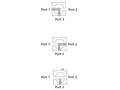 Flow Diagrams 3-way valve