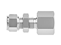 Tube fitting bulkhead female connector