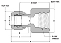 Tube fitting female connector