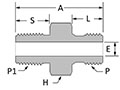 BSPP Male Connector