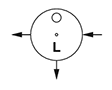 L Port Configuration for HPR-2 Electrically Heated Regulators