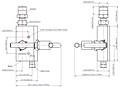 Remote Mount 2-Valves Manifold Model-HM82GAM8-2