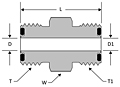 O-ring Face Seal Union