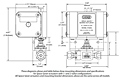 Space Save Actuator - Dimensions