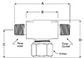 Tee Filter Male NPT