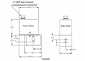 90° Unidirectional Reversible Electric Actuator-2